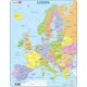 Puzle Educativo Larsen 37 piezas - Mapa Europa Política (castellano)