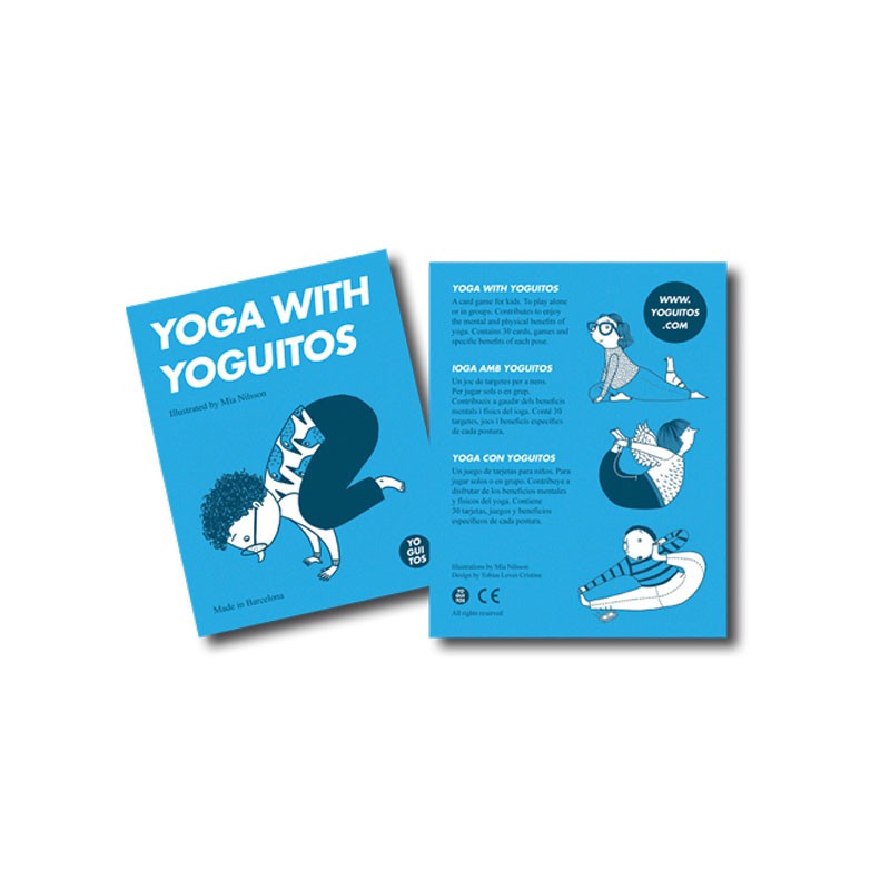 Yoga con Yoguitos - Juego de cartas de yoga