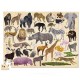 Puzle Thirty Six Animales salvajes - 100 piezas
