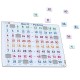 Puzle Educativo Larsen 80 piezas - Tabla de multiplicar (azul)