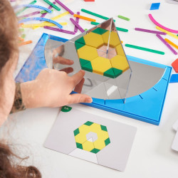 Geoland Junior - Espejo para simetrías y geometría con actividades