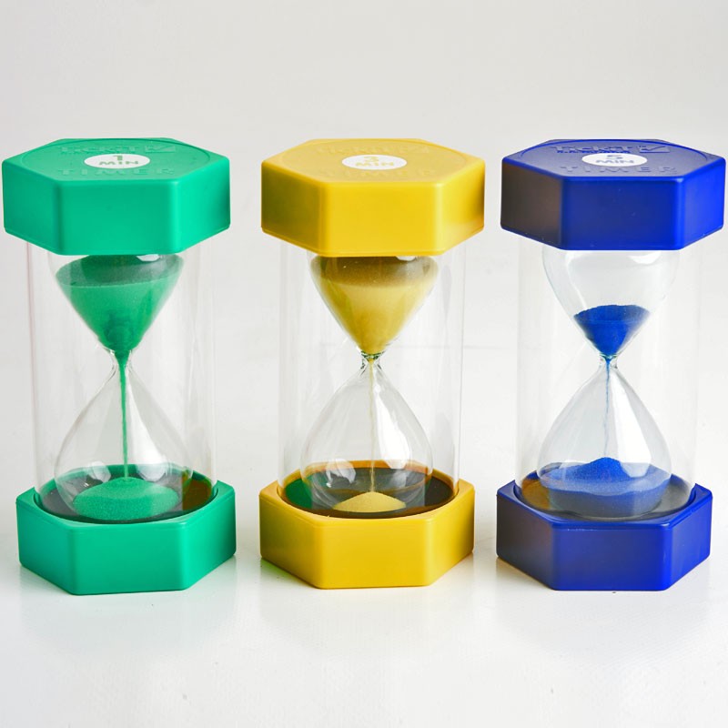 Reloj de arena azul de 5 minutos - TickiT