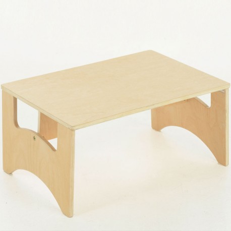 Soporte plagable de madera para mesa de luz A2 