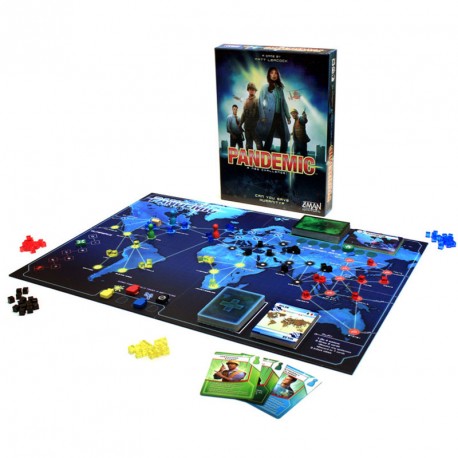 Pandemic - juego cooperativo para 2-4 jugadores