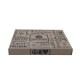 Peace & Love - caja 29 bloques de madera natural