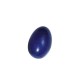 Maraca en forma de huevo de madera - azul