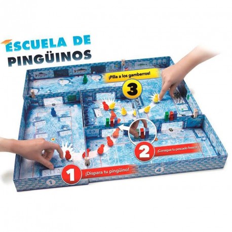 Escuela de Pinguinos - emocionante juego infantil de habilidad