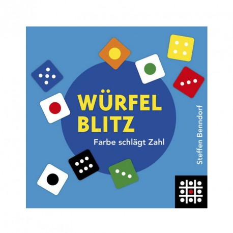 WürfelBlitz- juego de rapidez visual con dados para 2-7 jugadores