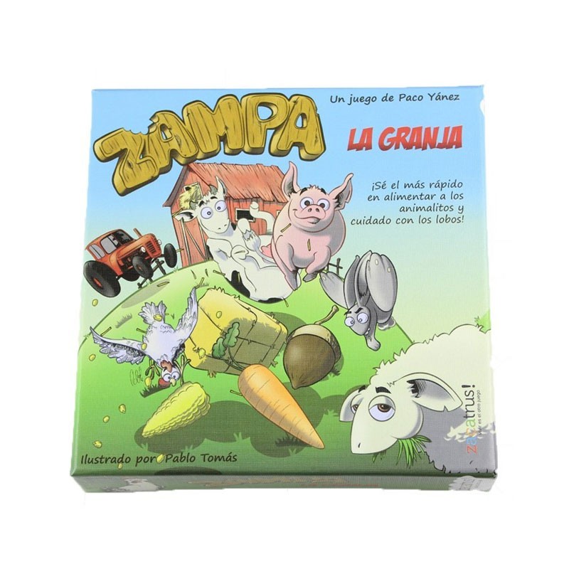 Zampa La Granja - juego de memoria para 2-5 jugadores