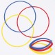 Set de anillos diam. 50cm para clasificar - pack de 6 para el aula