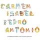 Letra de madera B - Búfalo