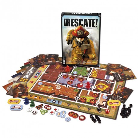 Rescate! Fire Rescue - emocionante juego cooperativo para 2-6 jugadores
