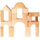 Bloques de madera grandes - Natural