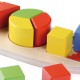 Set para aprender las formas de madera - juego de encajar