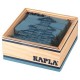KAPLA color, blau clar - 40 plaques de fusta