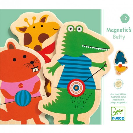 Animales Magnéticos Belty - puzzle de madera