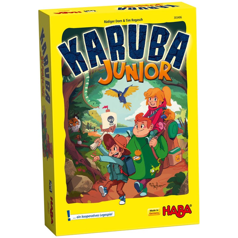 KARUBA Junior - Juego de cooperación para 1-4 jugadores