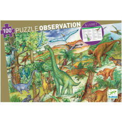 Puzle Observació Dinosaures - 100 pces