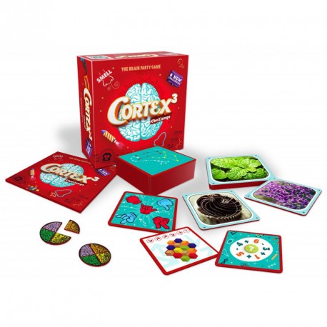 Cortex Challenge 3 - Juego de cartas de habilidad mental y concentración