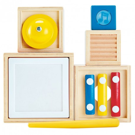 Set Musical encajable de madera