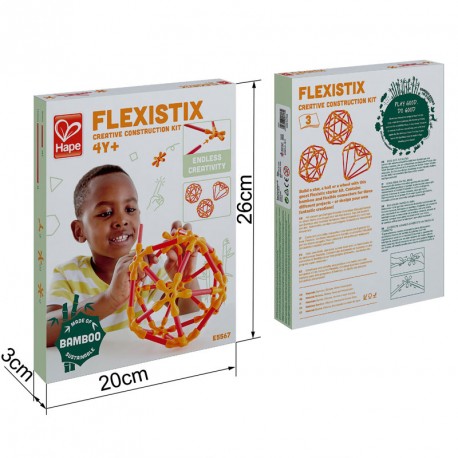 Flexistix Construcción Creativa - Kit Iniciación 66 pzas.