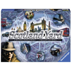 Scotland Yard - intuitivo juego de estrategia para 2-6 jugadores