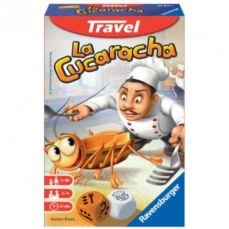 La Cucaracha Travel - juego de viaje para 2-4 jugadores