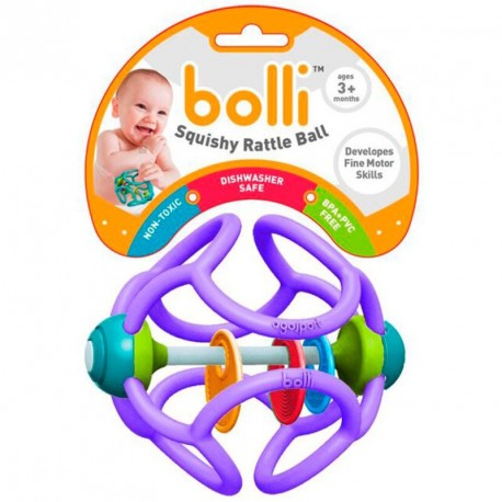 Bolli - bola suave y sensorial color lila