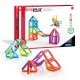 PowerClix marcos 26 piezas imantadas traslúcidas - juguete de formas geométricas
