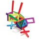*PowerClix marcs 26 peces imantades transparents - joguina de formes geomètriques