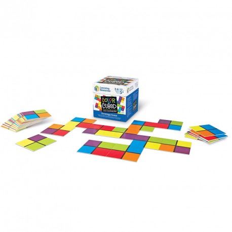Color Cubed - juego de estrategia y asociación de colores para 2-6 jugadores
