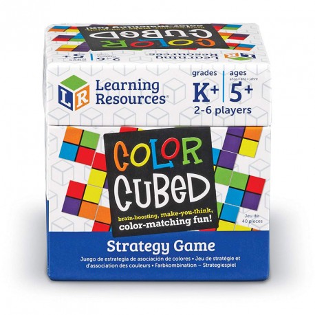 Color Cubed - joc d'estratègia i associació de colors per 2-6 jugadors