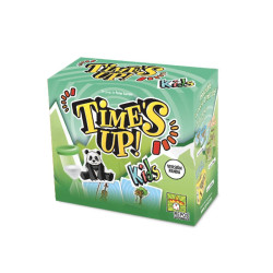 Time's Up Kids Panda - juego cooperativo de adivinar personajes para 2-12 jugadores