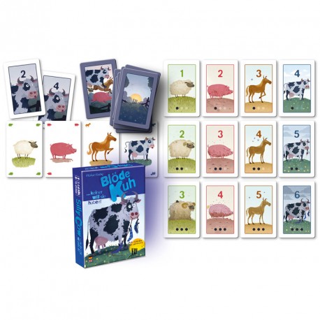 Blöde Kuh: La vaca guillada - joc de cartes per a 3-6 jugadors