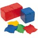 Polydron 40 cuadrados - set de formas geométricas básicas