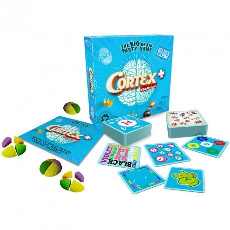 Cortex Challenge Plus - Joc de cartes d'habilitat mental i concentració per 2-6 jugadores