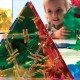 Polydron CRYSTAL Set básico 164 piezas transparentes - juguete de formas geométricas