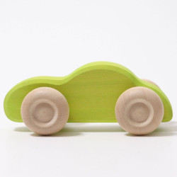 Cotxe de fusta de color verd - gama Slimline