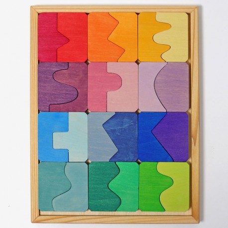 Còncau i Convex - Set de construcció 24 peces de fusta