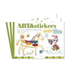 Art&Stickers - Llibre d'activitats