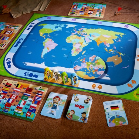 Els països del món - joc de coneixements per a 2-4 jugadors