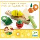 Frutas y vegetales para cortar