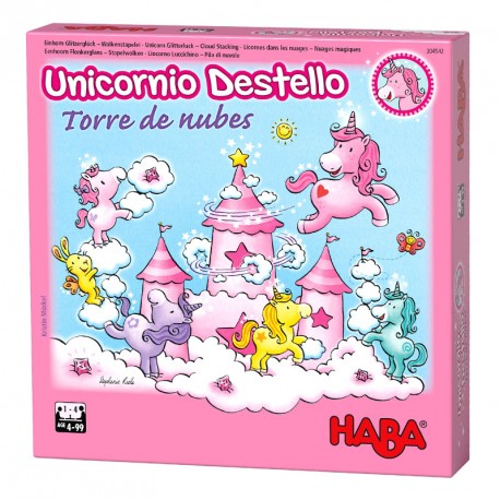 Unicornio Destello Torre de Nubes - Juego de mesa cooperativo para 1-4 jugadores