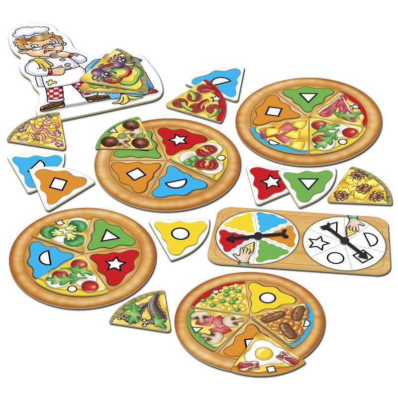 Pizza Pizza Juego De Asociacion Para 2 4 Jugadores Kinuma Com