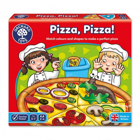 Pizza, Pizza! - juego de asociación para 2-4 jugadores