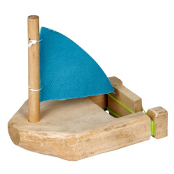 Kit haz tu barco de madera - Nature Zoom