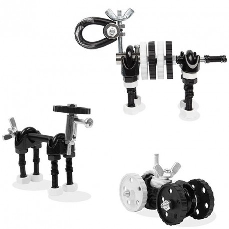 Kit Cebra 3 en 1 con SuperTool Zebit - juguete de construcción con piezas de repuesto