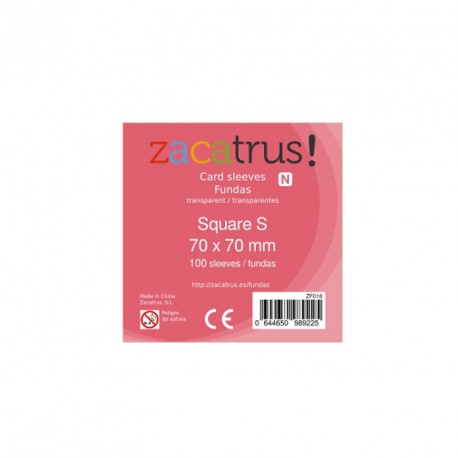 100 Fundes per a cartes - SQUARE S (70  x 70 mm)