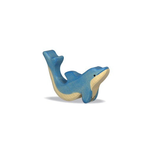 Delfín pequeño - animal de madera - LIQUIDACIÓN