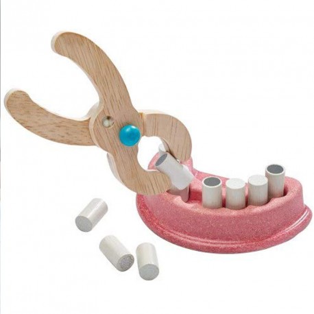 Joc de Dentista - set amb instruments de fusta